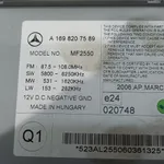 RADIO CD MERCEDES A-CLASS A 180 CDI (169.007, 169.307) 2004-2012 oe-A1658207589, vedere laterala