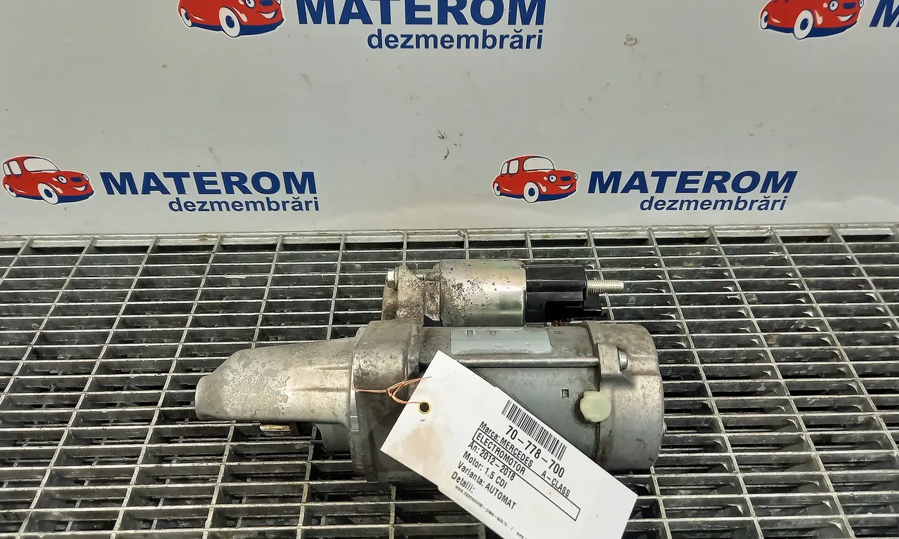 ELECTROMOTOR MERCEDES A-CLASS 2012-2018