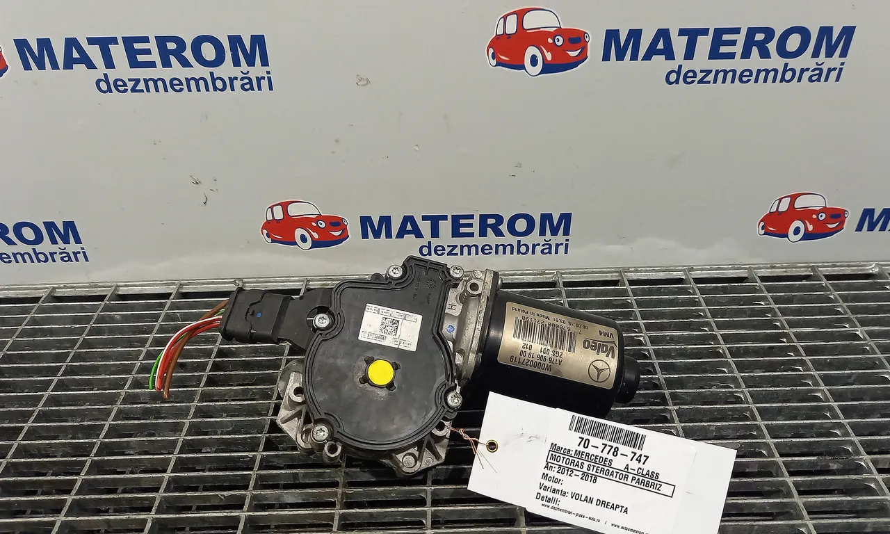 MOTORAS STERGATOR PARBRIZ MERCEDES A-CLASS 2012-2018