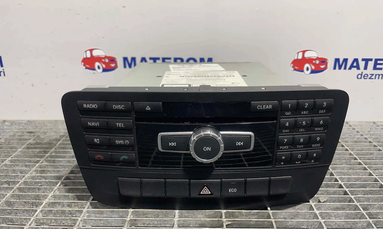 RADIO CD MERCEDES A-CLASS 2012-2018