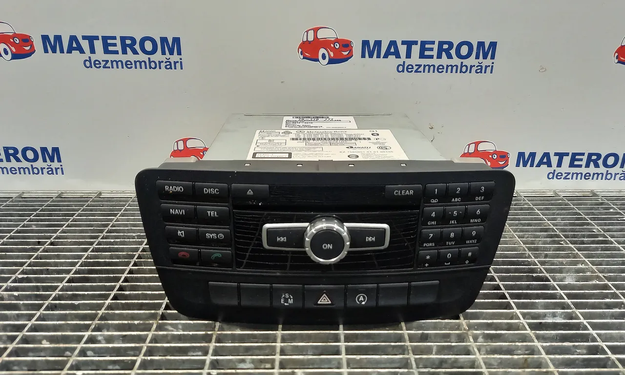 RADIO CD MERCEDES A-CLASS 2012-2018
