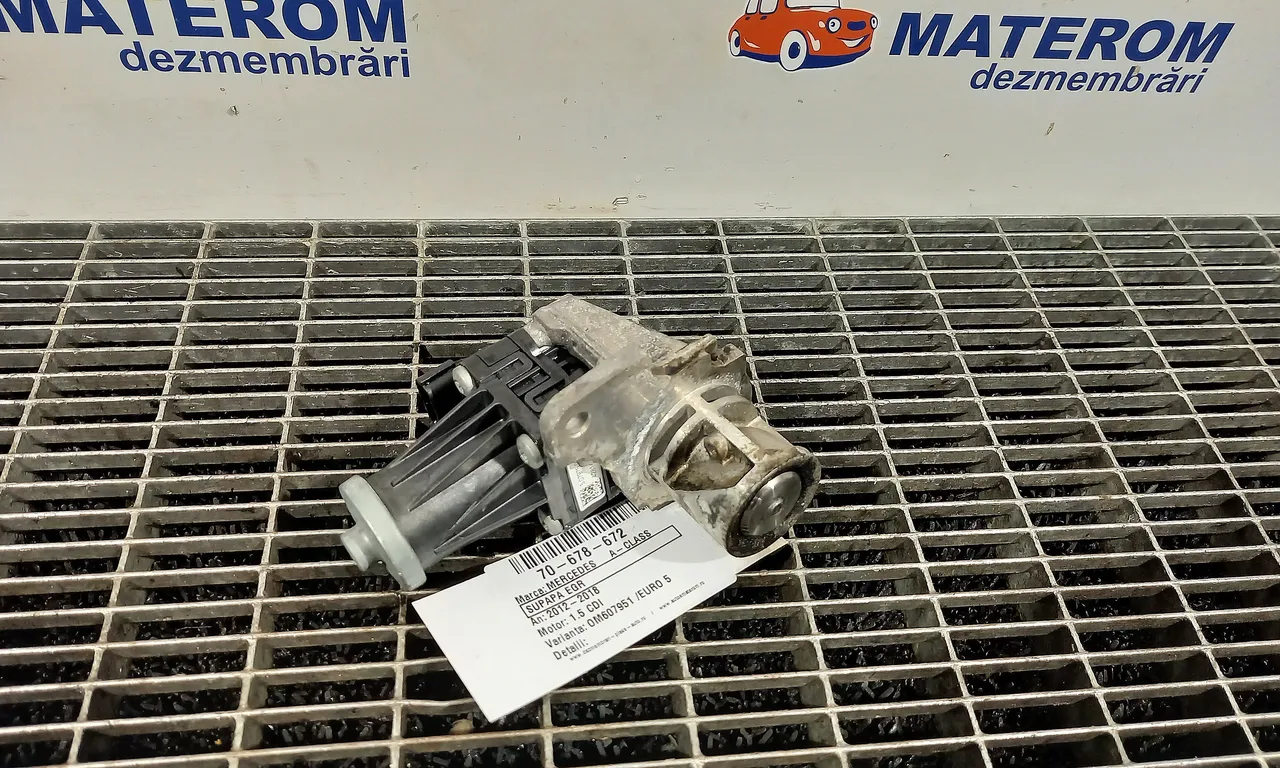 SUPAPA EGR MERCEDES A-CLASS 2012-2018