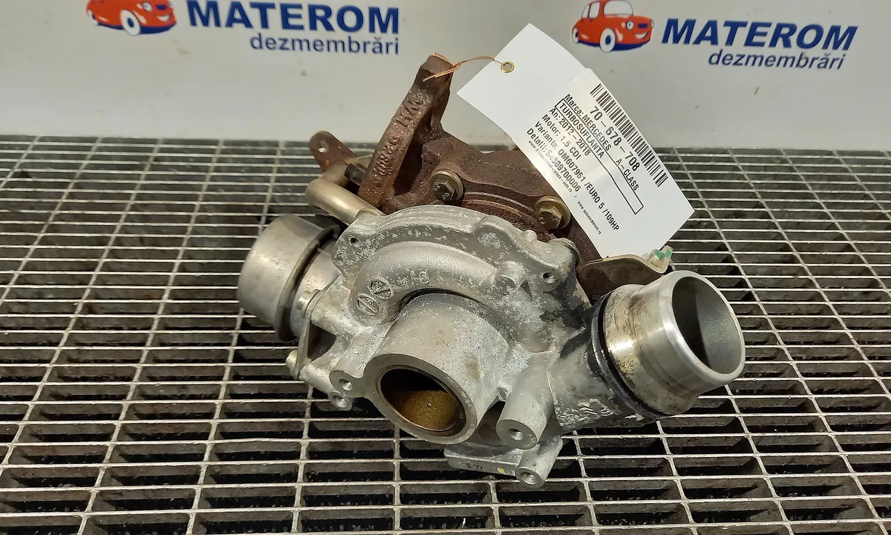 TURBOSUFLANTA MERCEDES A-CLASS 2012-2018