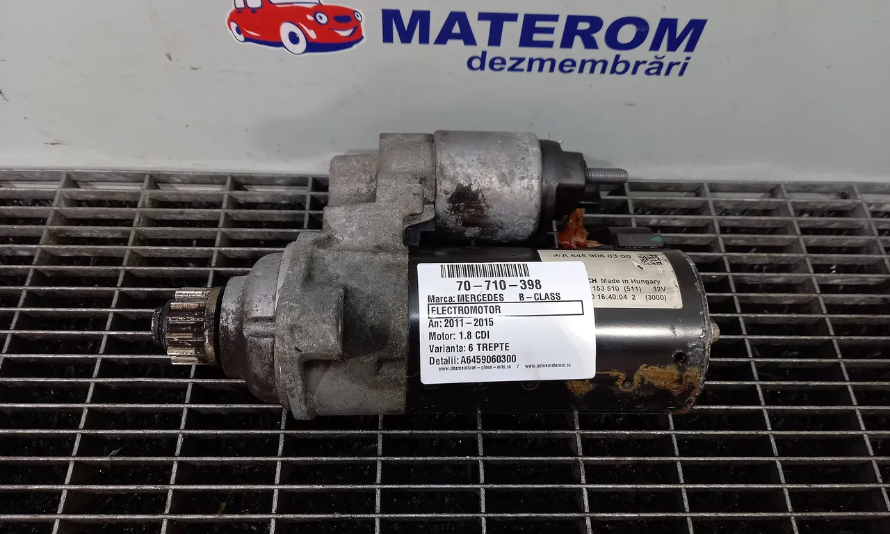 ELECTROMOTOR MERCEDES B-CLASS 2011-2018