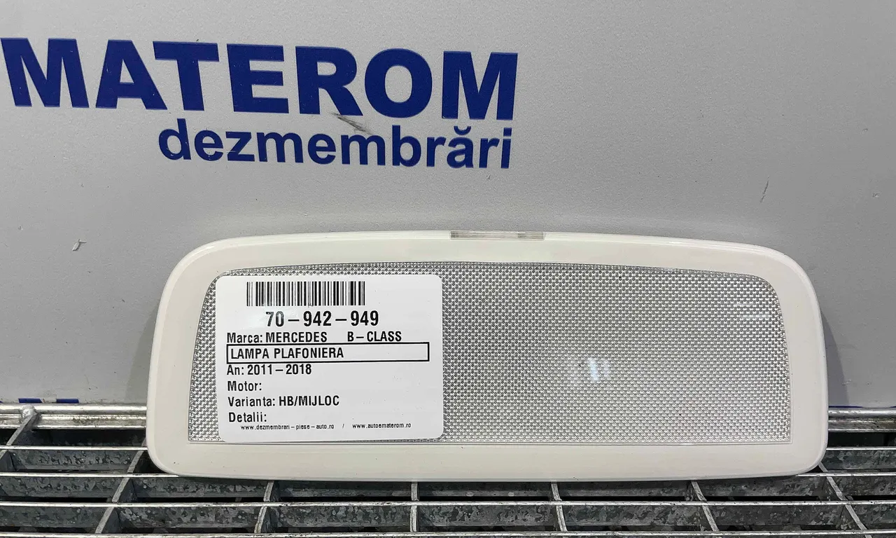 LAMPA PLAFONIERA MERCEDES B-CLASS 2011-2018