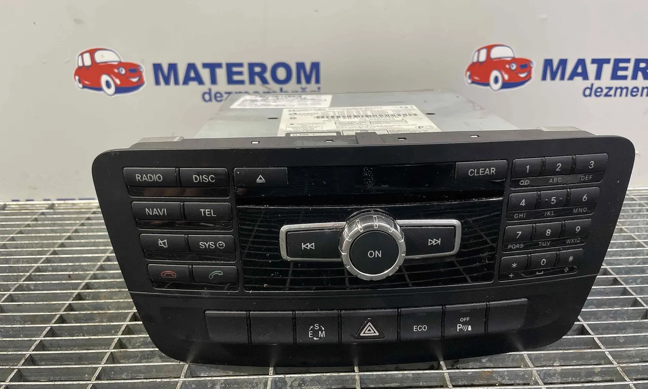 RADIO CD MERCEDES B-CLASS 2011-2018