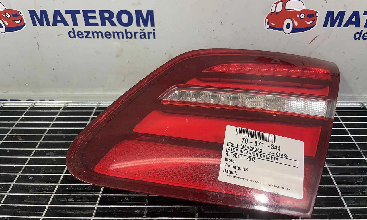 STOP INTERIOR DREAPTA MERCEDES B-CLASS 2011-2018