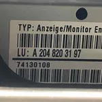 AFISAJ BORD MERCEDES C-CLASS 2007-2014 oe-A2048203197, vedere laterala