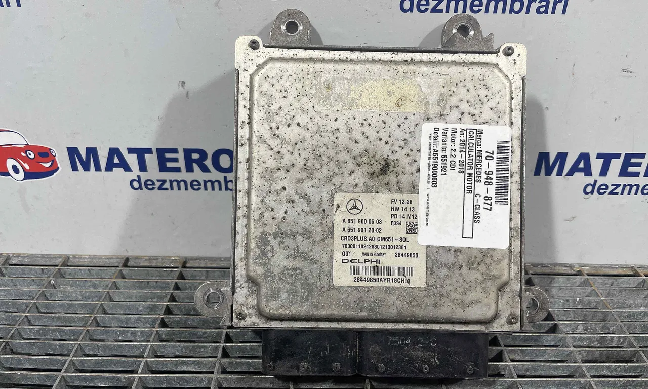 CALCULATOR MOTOR MERCEDES C-CLASS 2014-2023