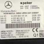 MODUL ANTENA MERCEDES C-CLASS C 250 BlueTEC /D (205.208) 2014-2023 oe-A2059000524, vedere laterala