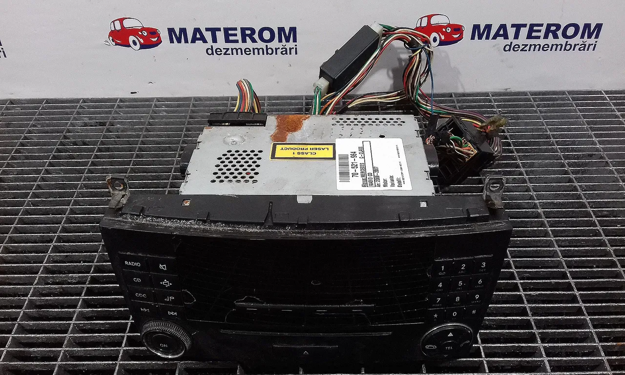 RADIO CD MERCEDES C-CLASS 2000-2007