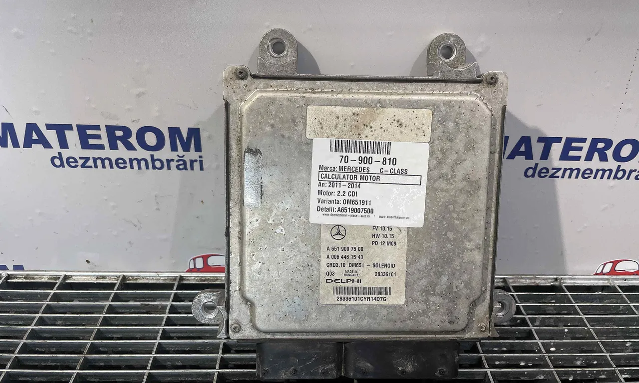 CALCULATOR MOTOR MERCEDES C-CLASS 2007-2015