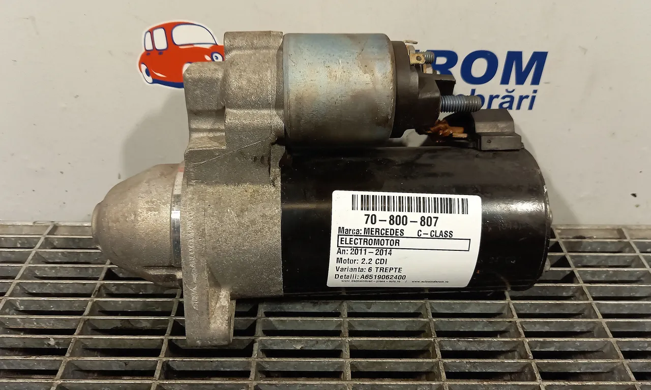 ELECTROMOTOR MERCEDES C-CLASS 2007-2015