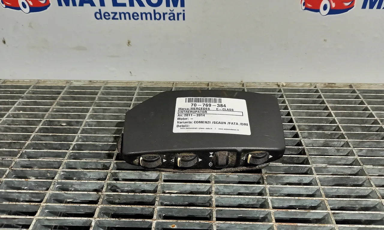 INTRERUPATOR REGLAJ SCAUN MERCEDES C-CLASS 2007-2015