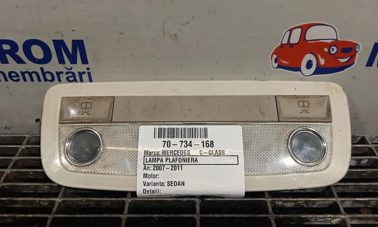 LAMPA PLAFONIERA MERCEDES C-CLASS 2007-2015