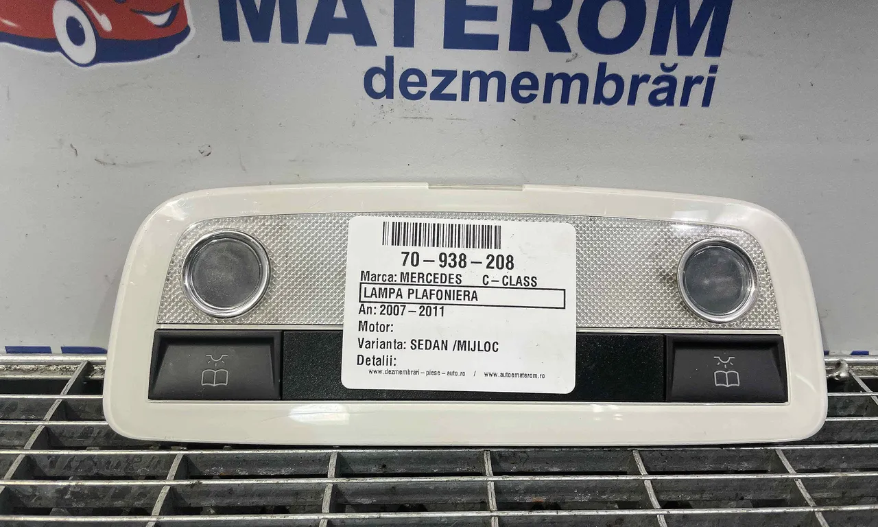 LAMPA PLAFONIERA MERCEDES C-CLASS 2007-2015