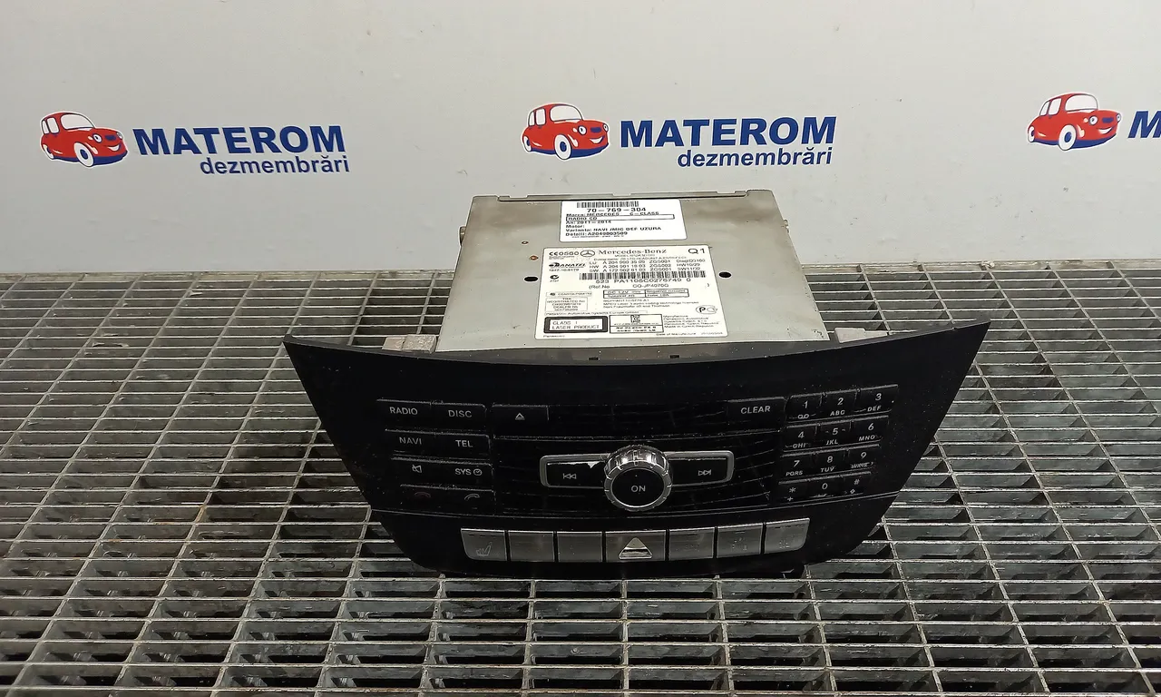 RADIO CD MERCEDES C-CLASS 2007-2015