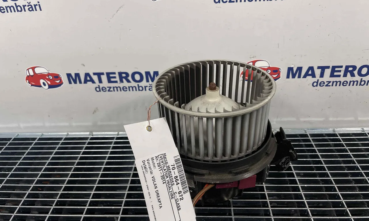 VENTILATOR INCALZIRE MERCEDES C-CLASS 2007-2015