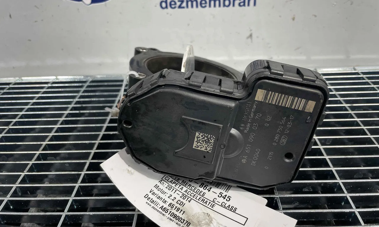 CLAPETA ACCELERATIE MERCEDES C-CLASS 2007-2015