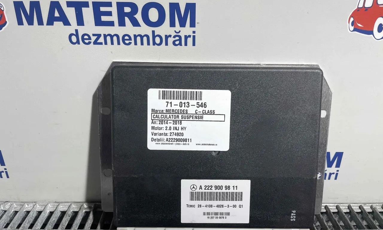 CALCULATOR SUSPENSIE MERCEDES C-CLASS 2013-2023
