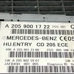 RADIO CD MERCEDES C-CLASS C 200 BlueTEC /D (205.037) 2013-2023 oe-A2059001722, vedere laterala