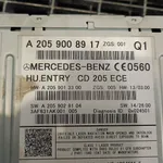 RADIO CD MERCEDES C-CLASS C 200 BlueTEC /D (205.037) 2013-2023 oe-A2059008917, vedere laterala