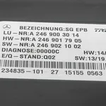 CALCULATOR FRANA DE MANA MERCEDES CLA CLA 200 CDI (117.301) 2013-2019 oe-A2469003014, vedere laterala