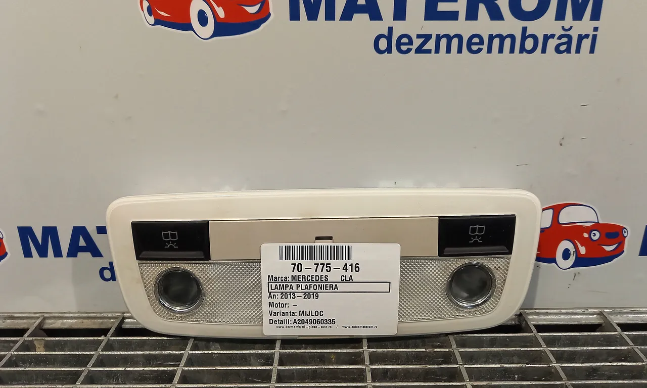 LAMPA PLAFONIERA MERCEDES CLA 2013-2019