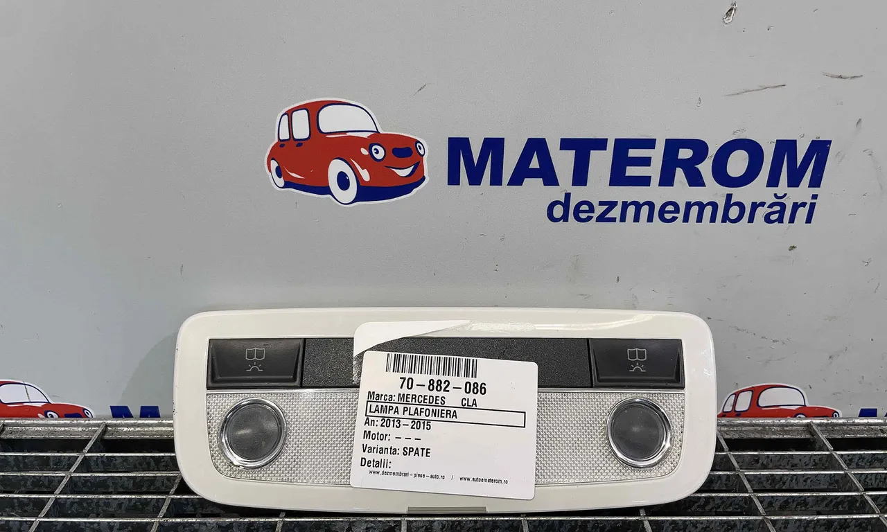 LAMPA PLAFONIERA MERCEDES CLA 2013-2019