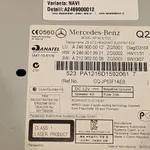 RADIO CD MERCEDES CLA CLA 220 CDI 2013-2019 oe-A2469000012, vedere laterala