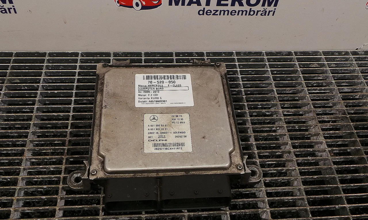 CALCULATOR MOTOR MERCEDES E-CLASS 2009-2016