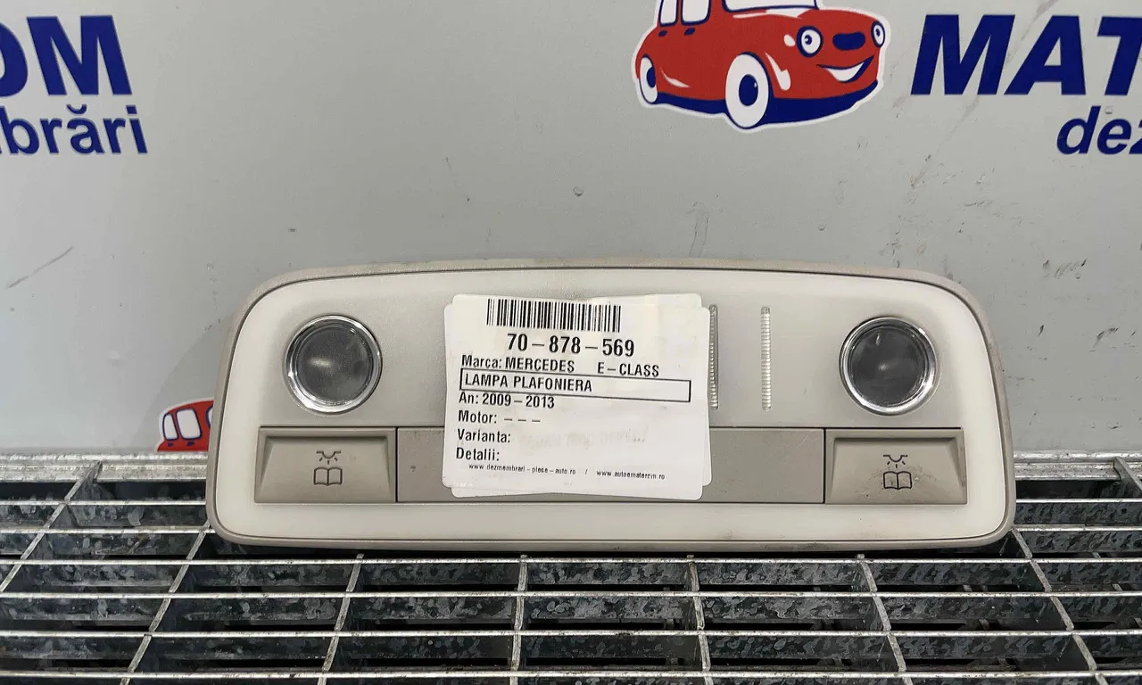 LAMPA PLAFONIERA MERCEDES E-CLASS 2009-2016