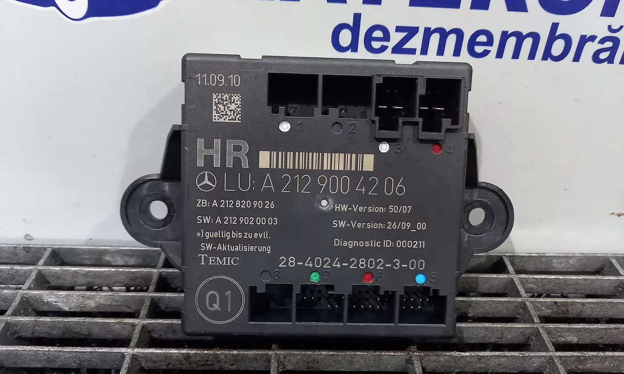 MODUL USA/DREAPTA SPATE MERCEDES E-CLASS 2009-2016