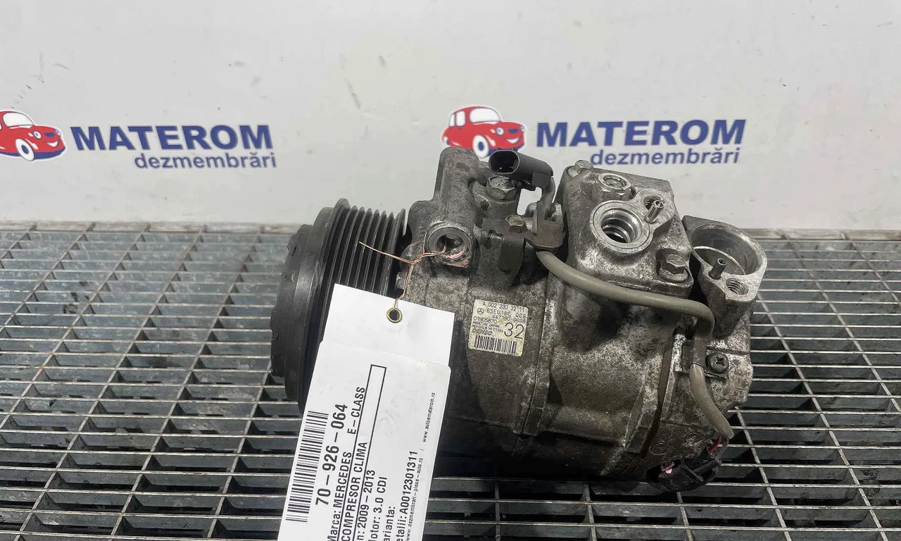 COMPRESOR CLIMA MERCEDES E-CLASS 2009-2016