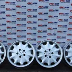Set jante aliaj R15 MERCEDES E-CLASS 1995-2003 2104010102, vedere frontata