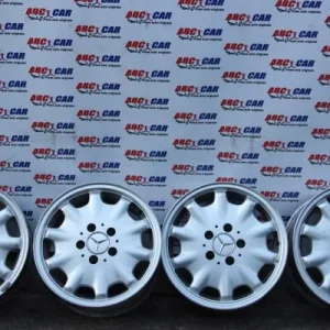 Set jante aliaj R15 MERCEDES E-CLASS 1995-2003 2104010102, vedere frontata