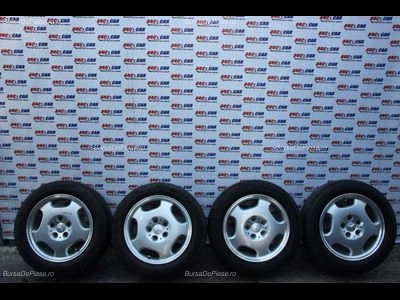 Set jante aliaj R16 MERCEDES E-CLASS 1995-2003 oe 2104010402, vedere frontata