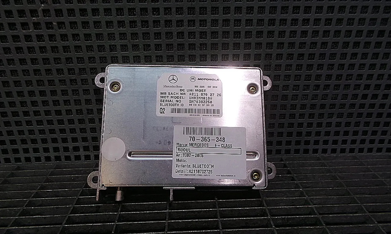 MODUL BLUETOOTH MERCEDES E-CLASS 2002-2009