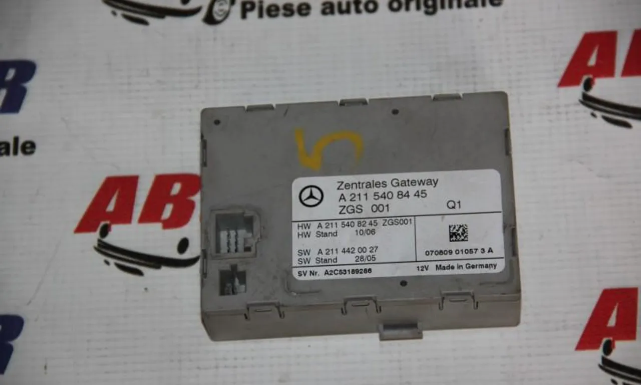 Modul gateway MERCEDES E-CLASS 2002-2009