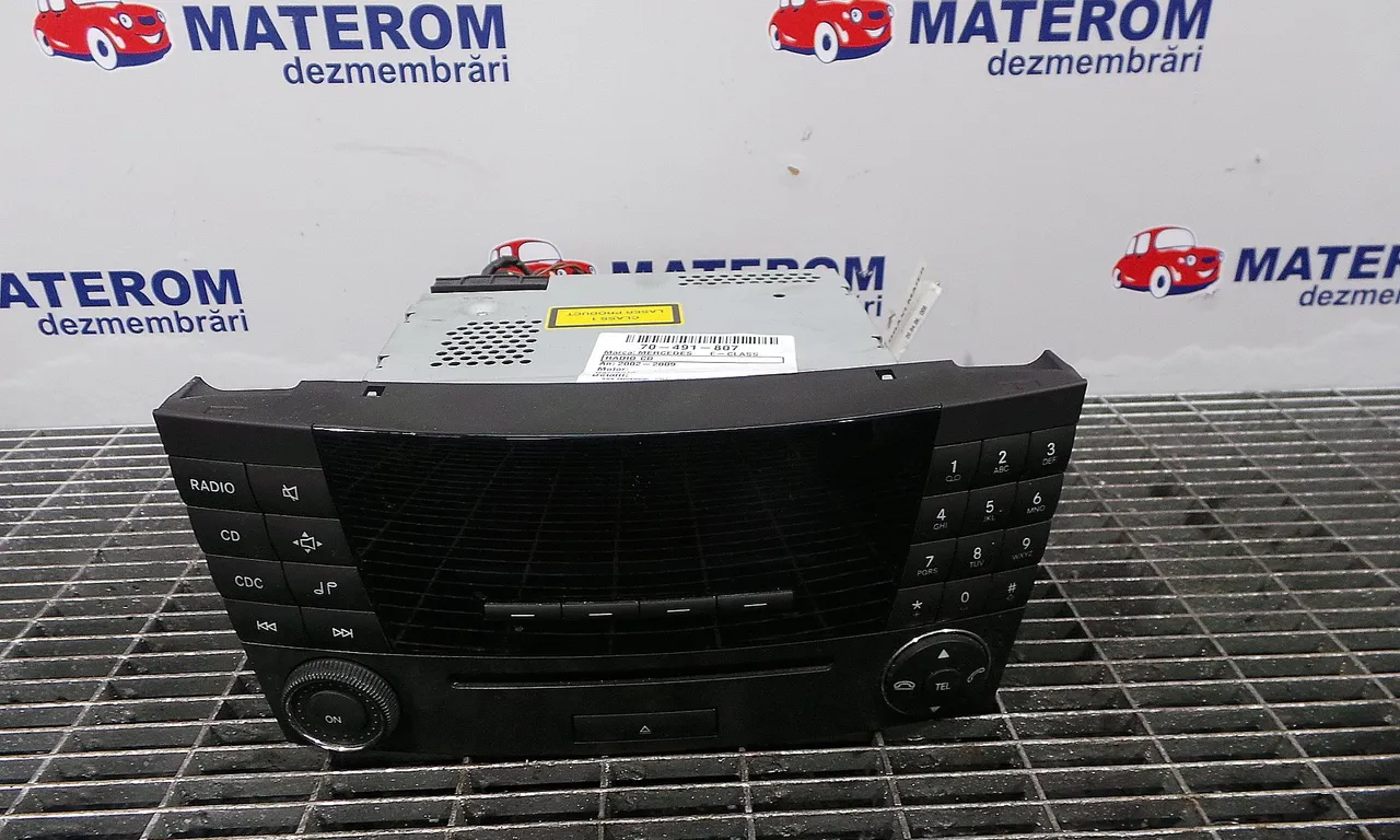 RADIO CD MERCEDES E-CLASS 2002-2009
