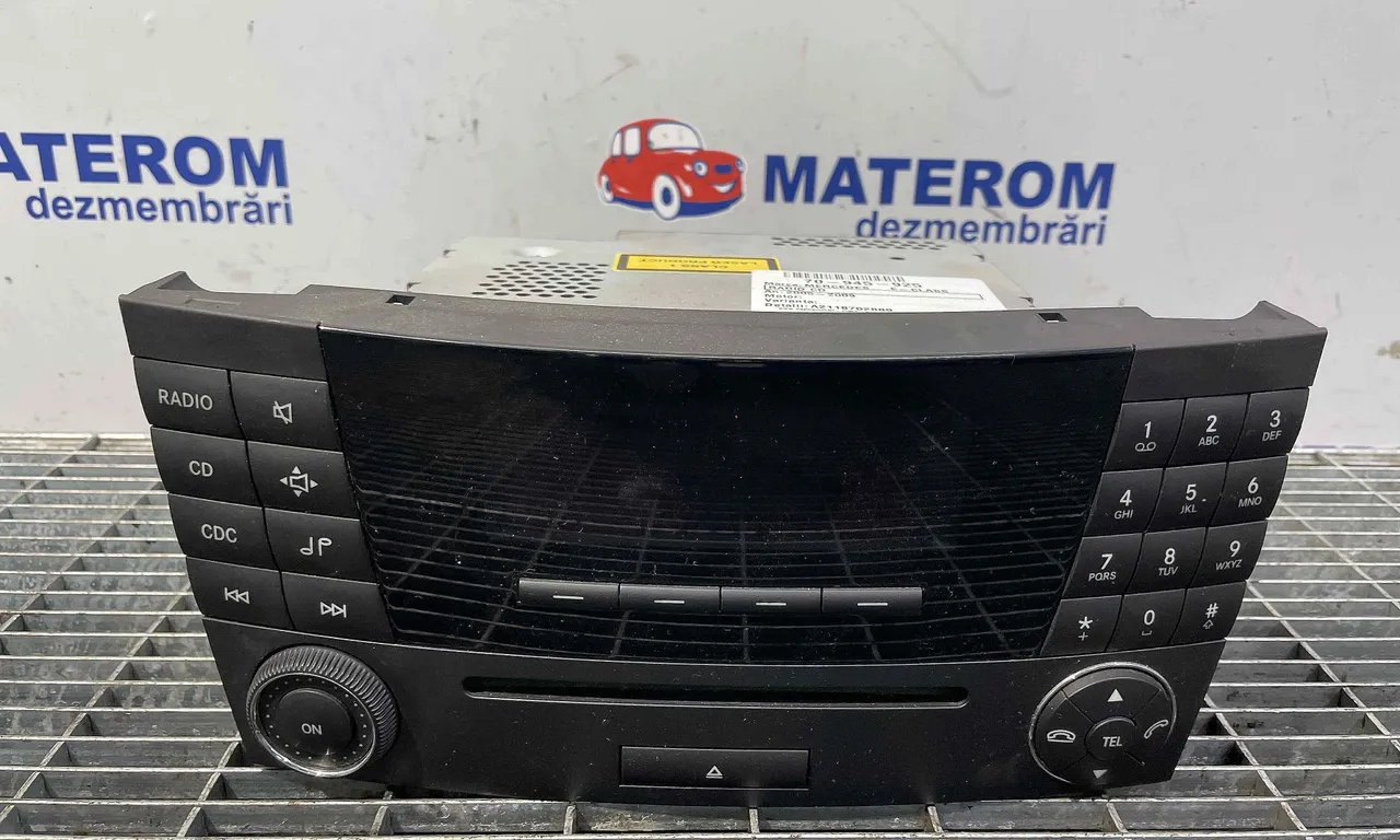 RADIO CD MERCEDES E-CLASS 2002-2009