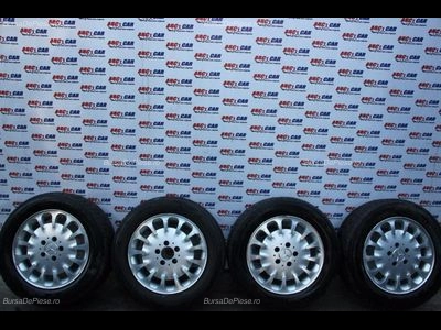Set jante aliaj R16 MERCEDES E-CLASS 2002-2009 oe A2114011402, vedere frontata