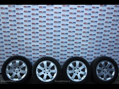 Set jante aliaj R16 MERCEDES E-CLASS 2002-2009 oe A2114015502, vedere frontata