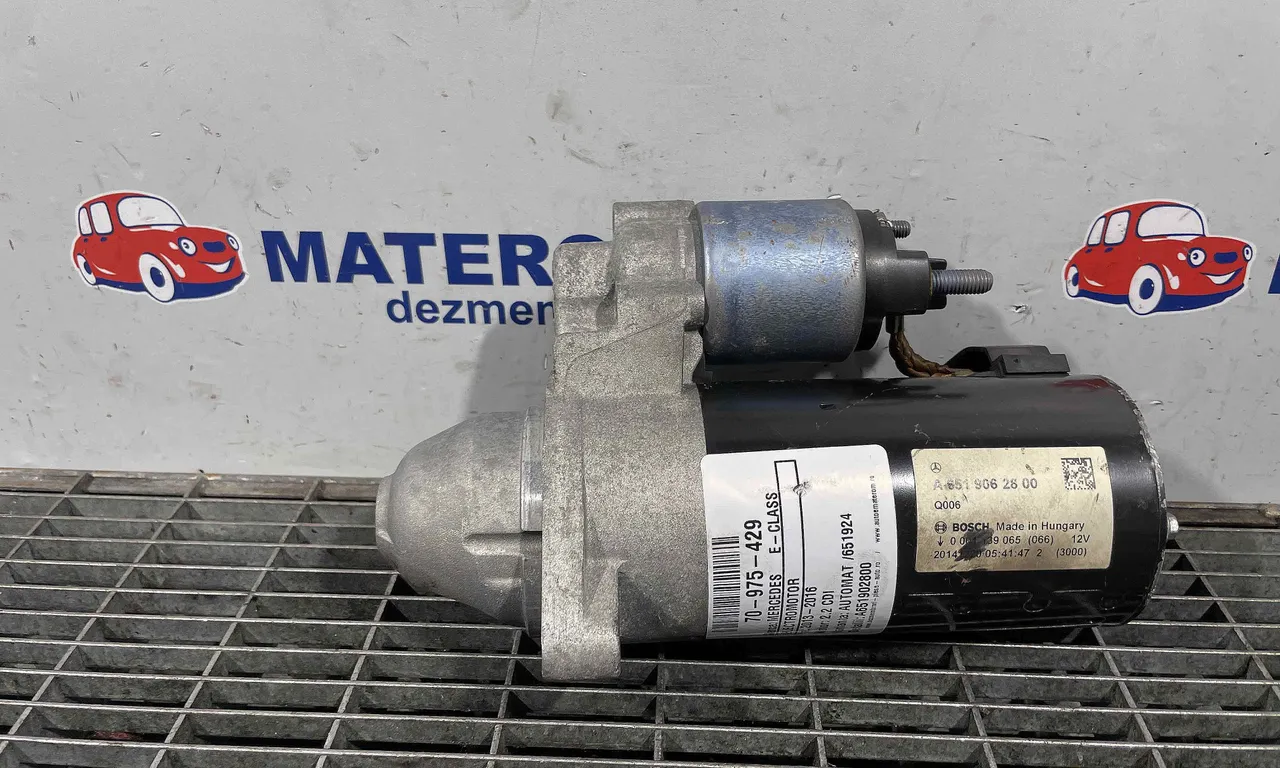 ELECTROMOTOR MERCEDES E-CLASS 2009-2016