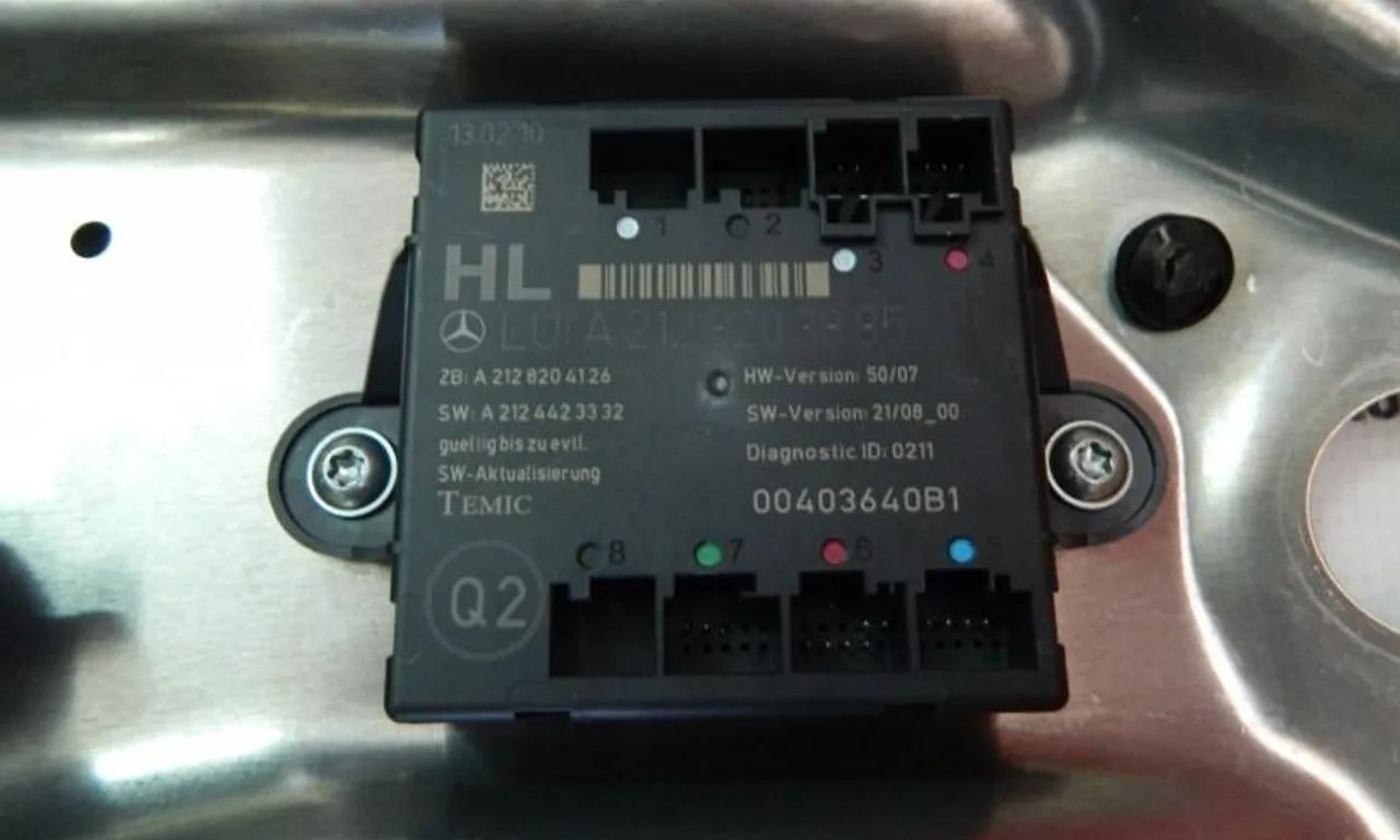 Modul control usa stanga spate MERCEDES E-CLASS 2009-2016