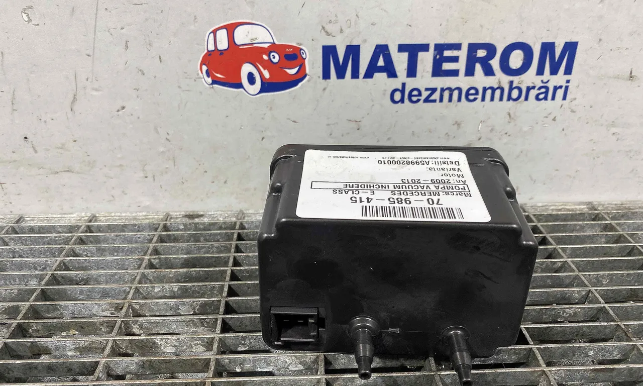 POMPA VACUUM INCHIDERE MERCEDES E-CLASS 2009-2016