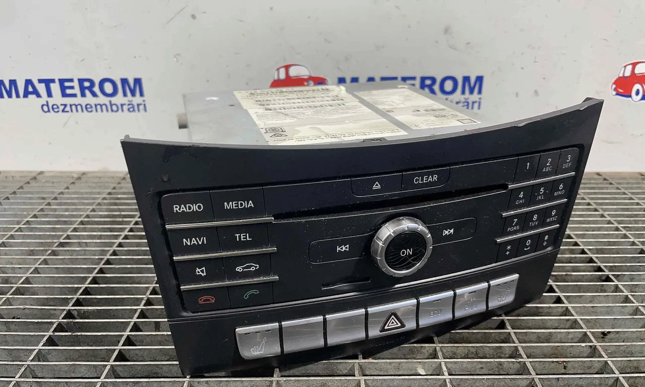 RADIO CD MERCEDES E-CLASS 2009-2016