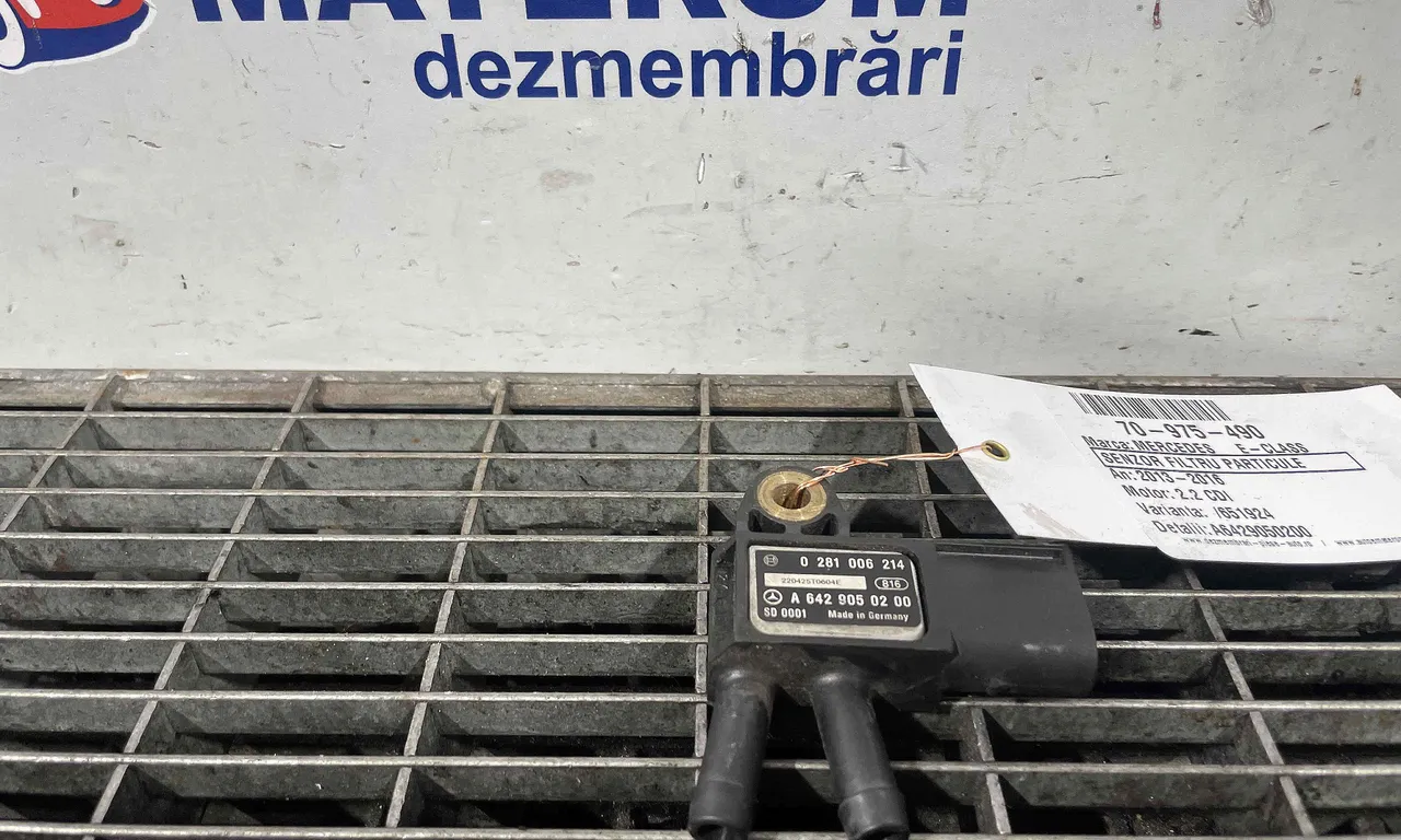 SENZOR FILTRU PARTICULE MERCEDES E-CLASS 2009-2016