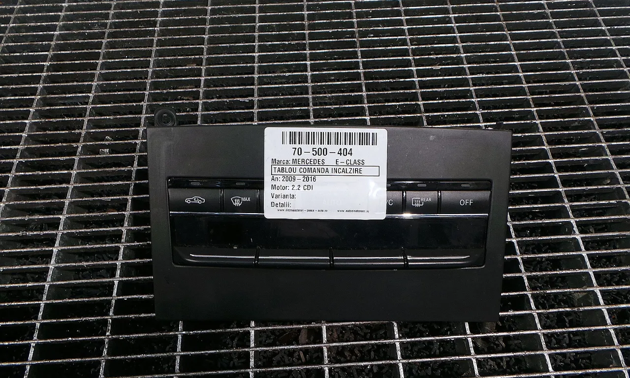 TABLOU COMANDA INCALZIRE MERCEDES E-CLASS 2009-2016
