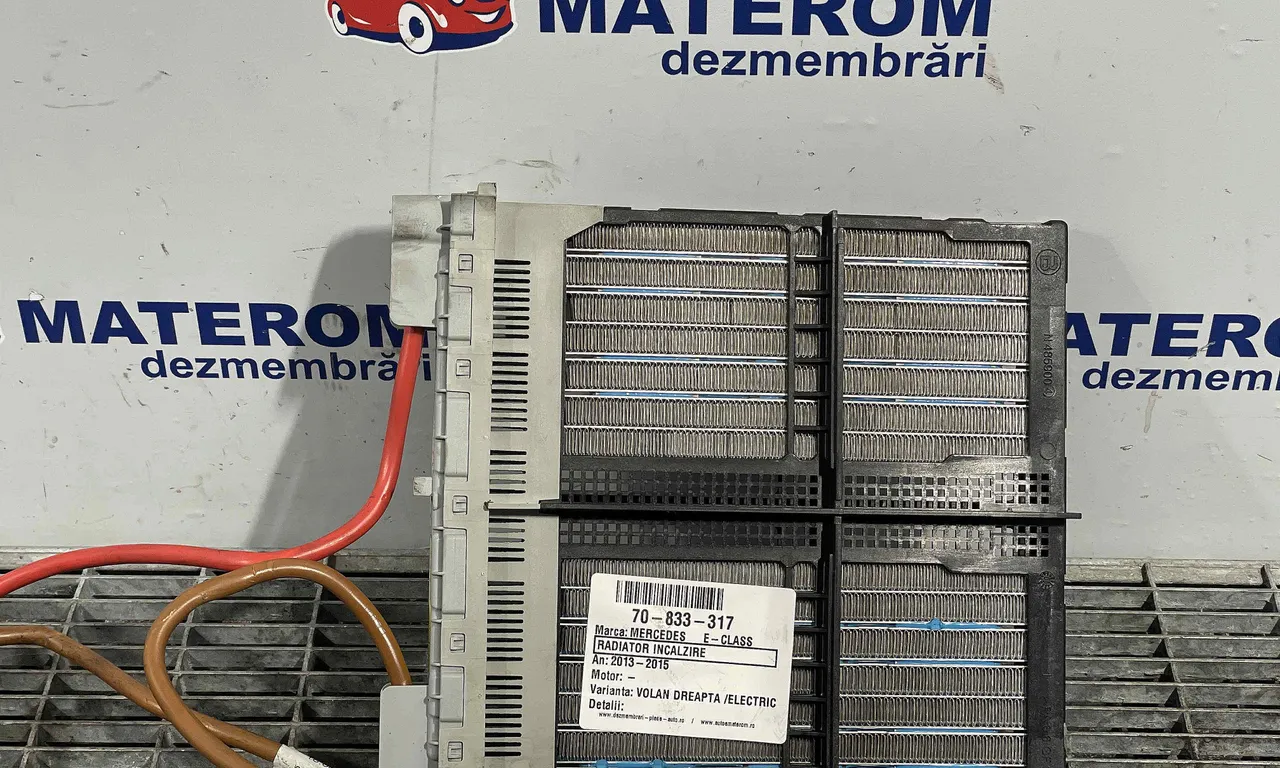 RADIATOR INCALZIRE MERCEDES E-CLASS 2009-2016